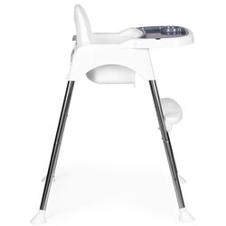 Scaunel pentru hranire 2in1 Ecotoys HC-135 (White) Thumb