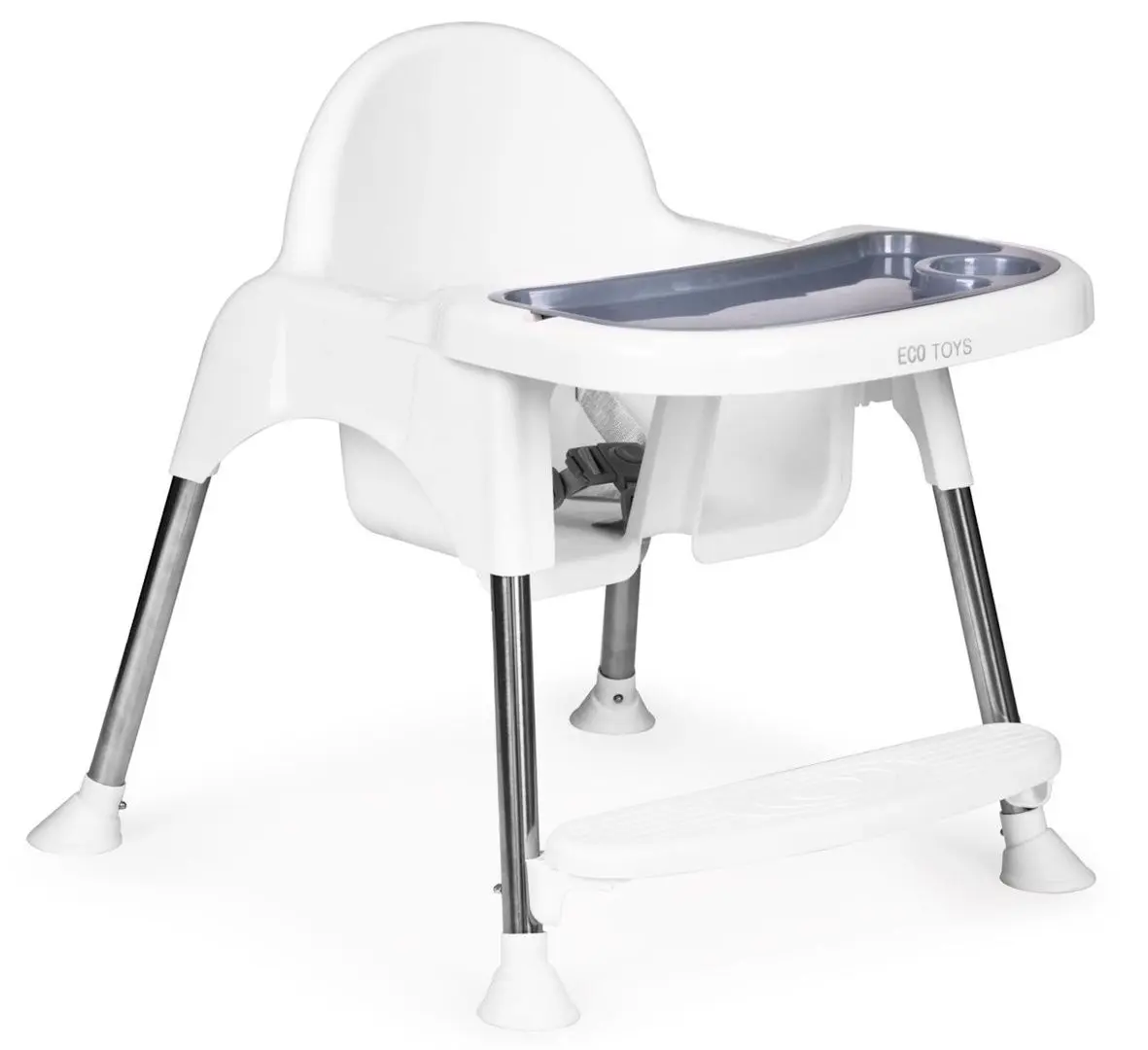 Scaunel pentru hranire 2in1 Ecotoys HC-135 (White)
