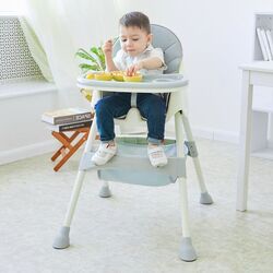 Стульчик для кормления 2в1 Ecotoys HC-823 (Azure) Thumb