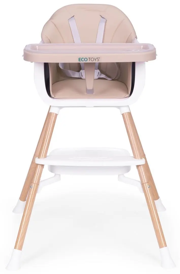 Scaun pentru hranire 2in1 Ecotoys HC508 (Beige)