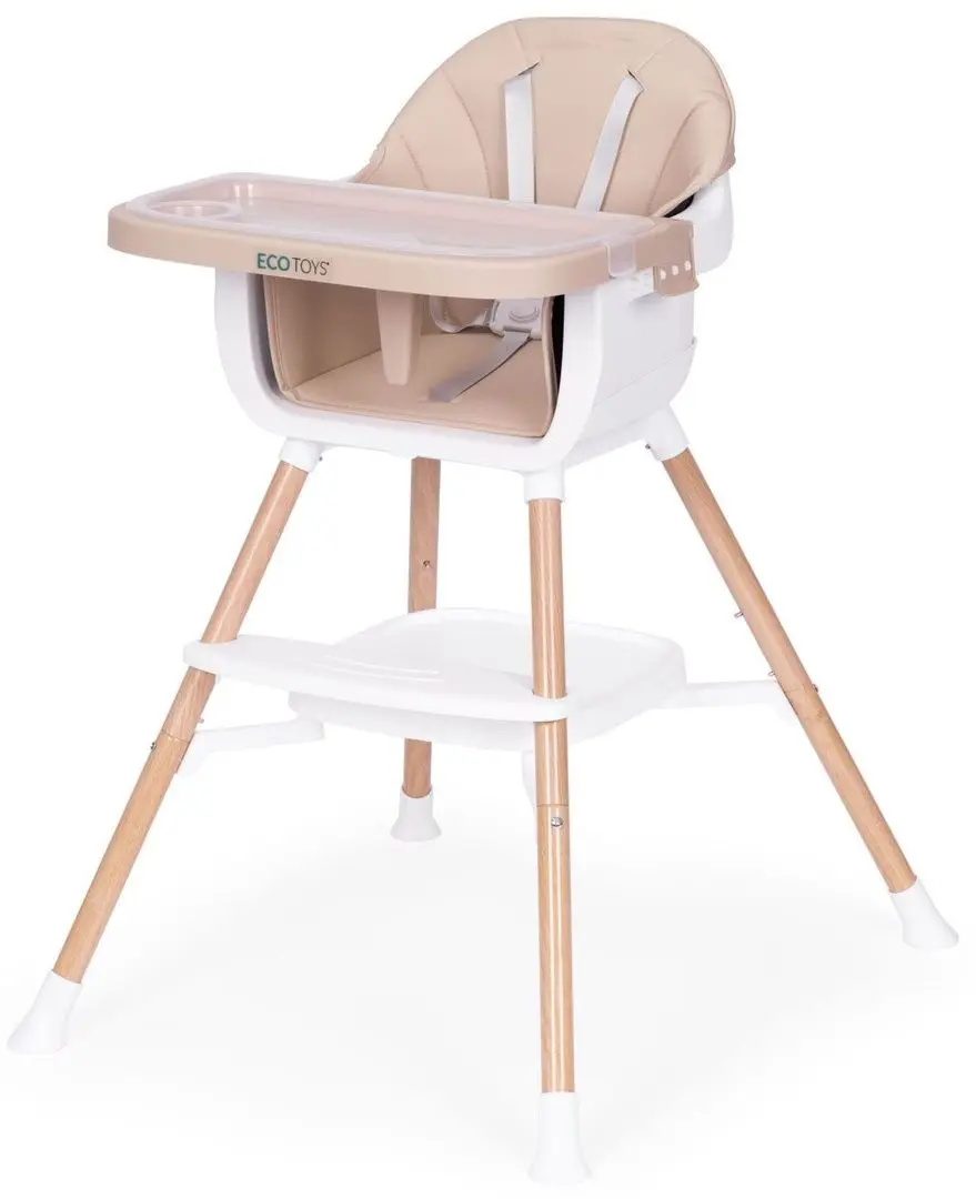 Scaun pentru hranire 2in1 Ecotoys HC508 (Beige)