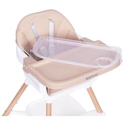 Scaun pentru hranire 2in1 Ecotoys HC508 (Beige) Thumb