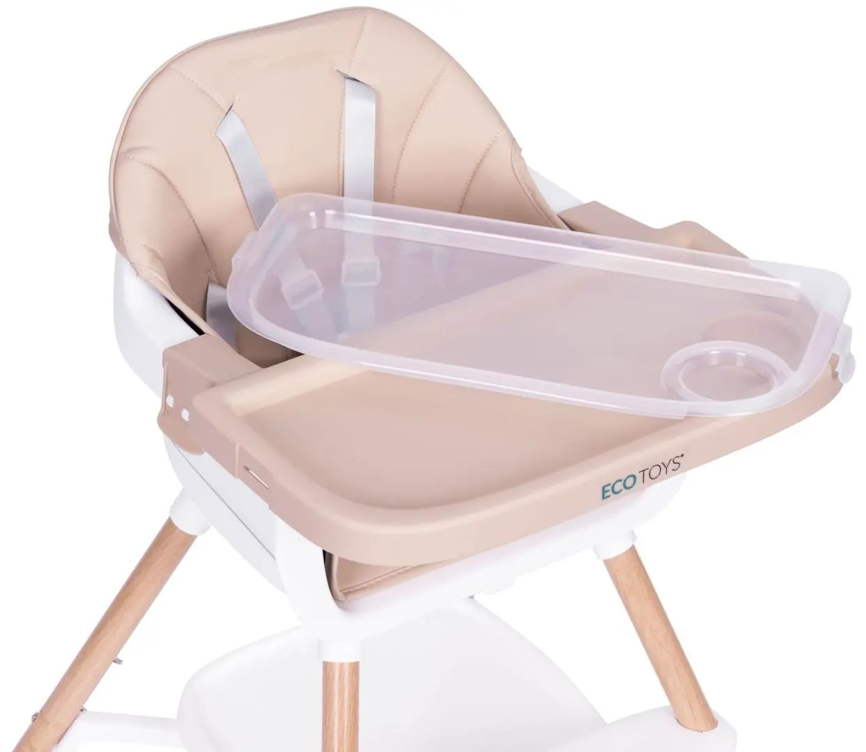 Scaun pentru hranire 2in1 Ecotoys HC508 (Beige)