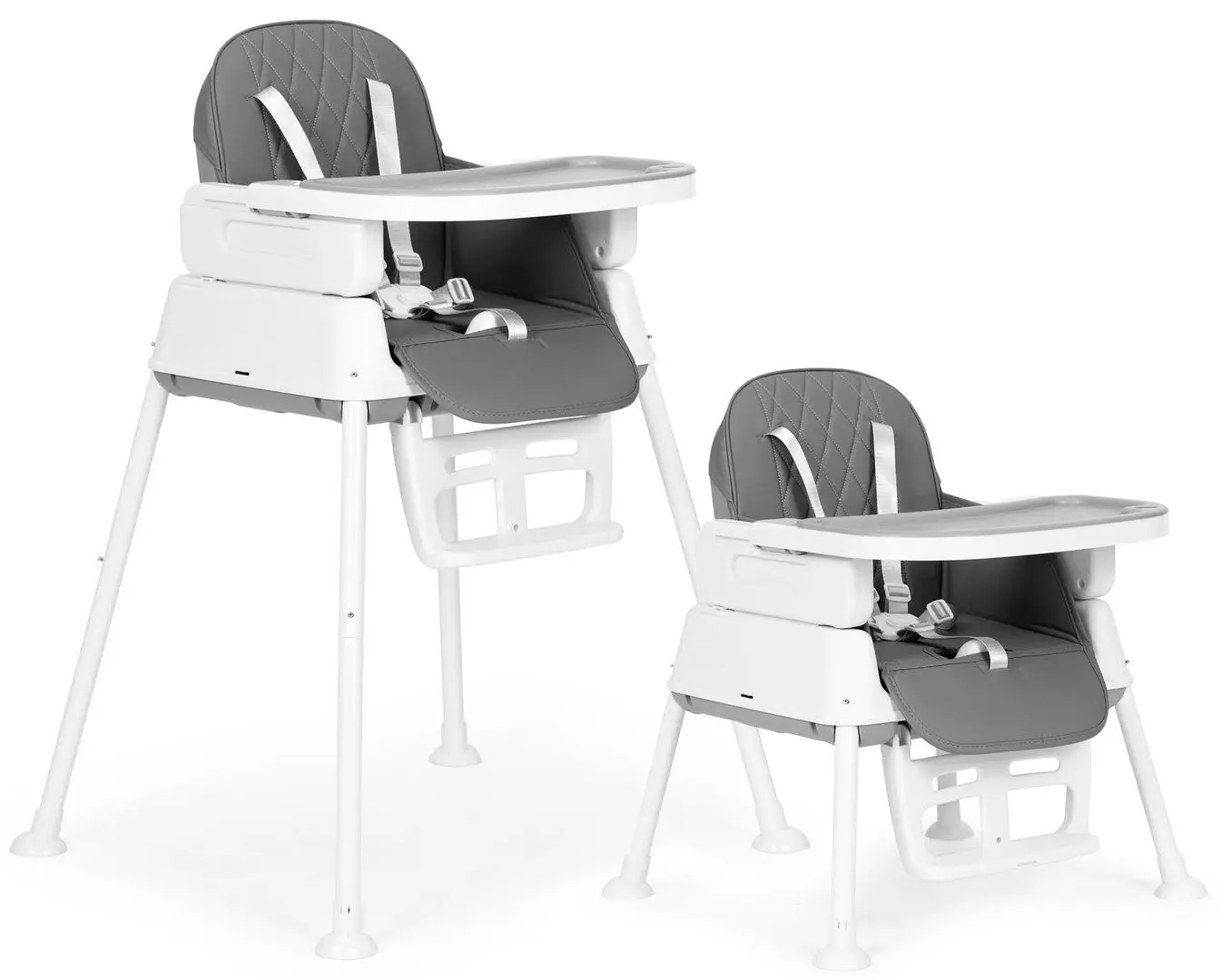 Scaunel pentru hranire 3in1 Ecotoys HA-009 (Grey)