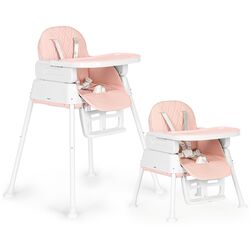 Scaunel pentru hranire 3in1 Ecotoys HA-009 (Pink) Thumb