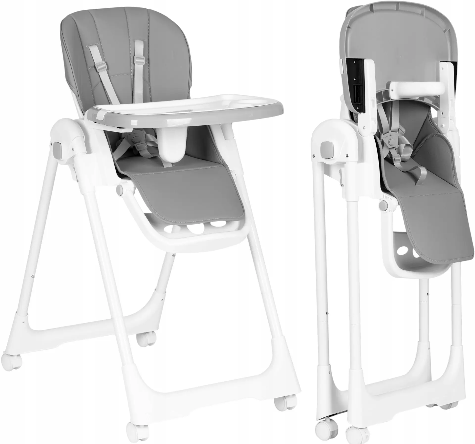 Scaunel pentru hranire Ecotoys HA-013 (Dark Grey)