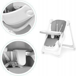 Scaunel pentru hranire Ecotoys HA-013 (Dark Grey) Thumb