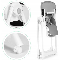 Scaunel pentru hranire Ecotoys HA-013 (Dark Grey) Thumb