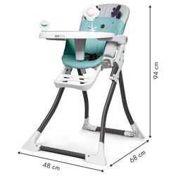 Стульчик для кормления Ecotoys HC301-1901 (Turquoise) Thumb