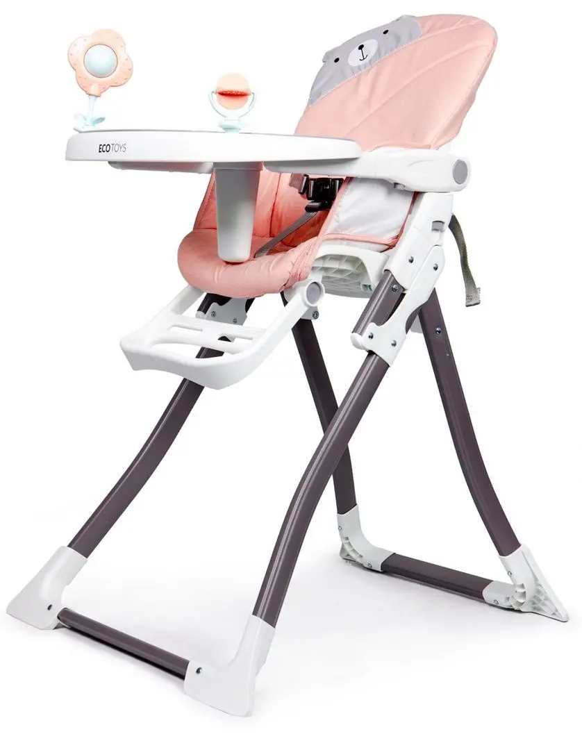 Стульчик для кормления Ecotoys HC301-1903 (Pink) - 3