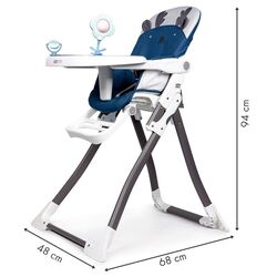 Стульчик для кормления Ecotoys HC301-1904 (Blue) Thumb