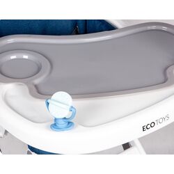 Стульчик для кормления Ecotoys HC301-1904 (Blue) Thumb