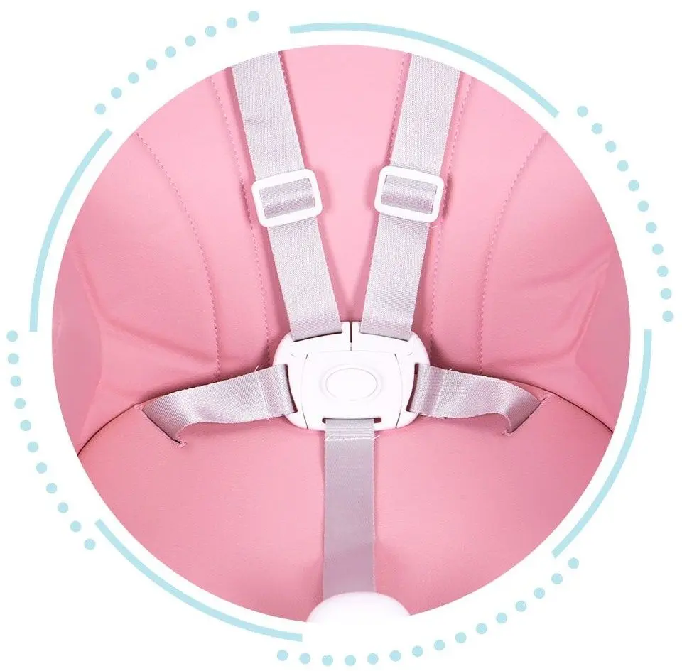 Стульчик для кормления Ecotoys HC521 (Pink)