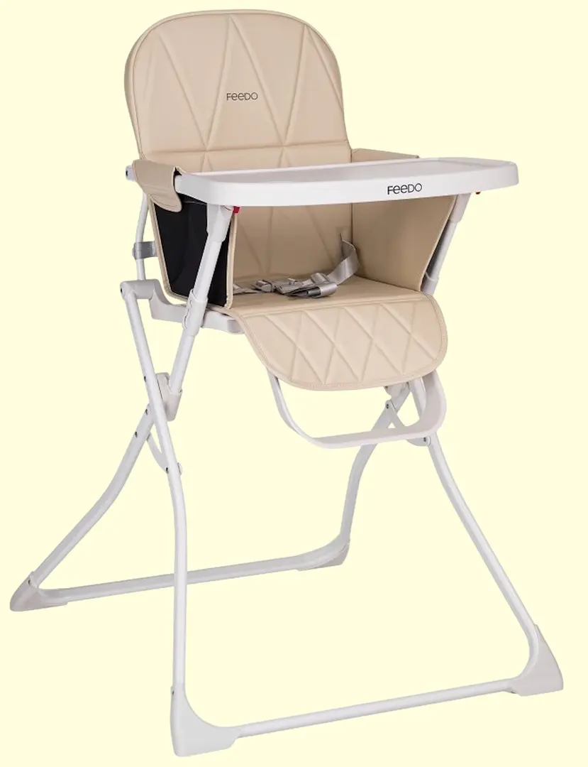 Scaun pentru hranire Feedo Bite (Pastel Beige)