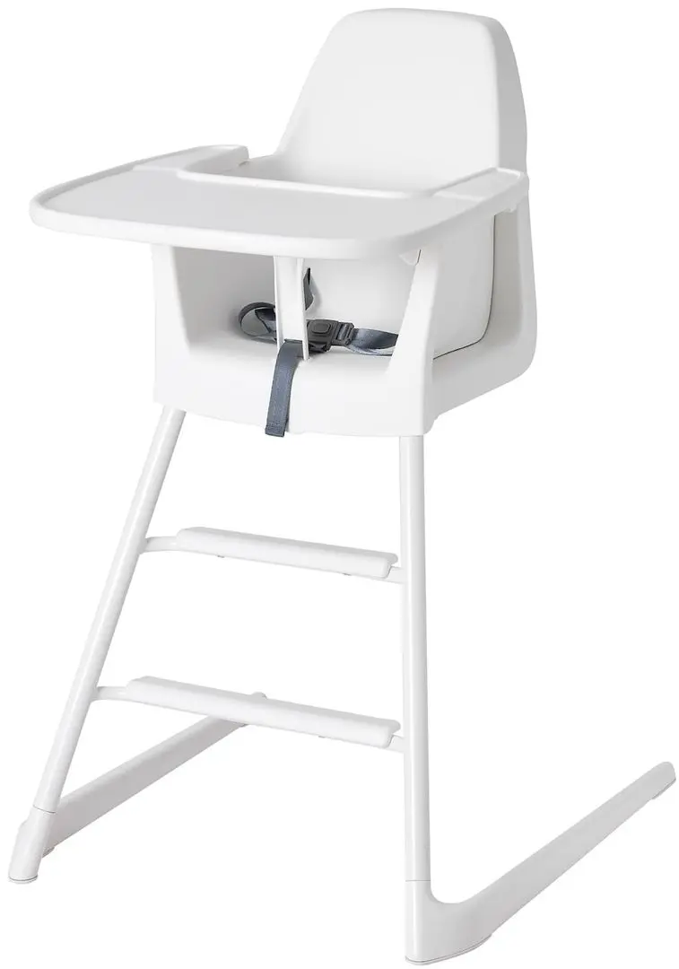 Tava pentru scaunul pentru hranire Ikea Langur (Alb)