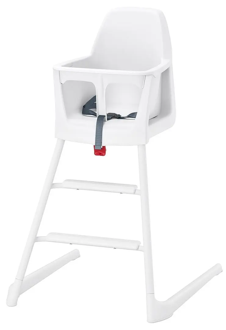 Scaun pentru hranire Ikea Langur 87cm (Alb)