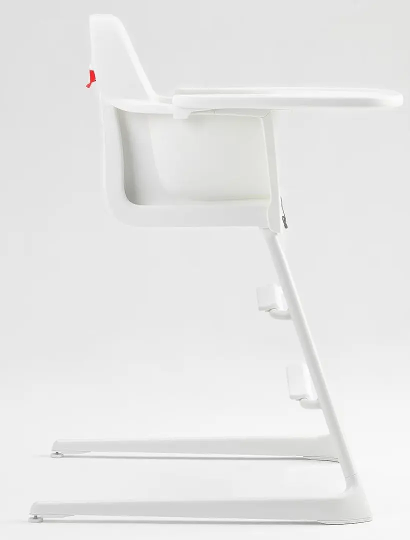 Scaun pentru hranire Ikea Langur inalt/cu tava (Alb) - 3