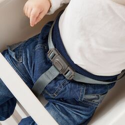 Scaun pentru hranire Ikea Langur inalt/cu tava (Alb) Thumb