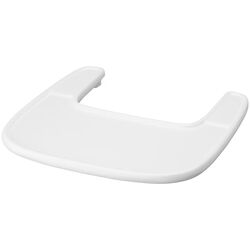 Scaun pentru hranire Ikea Langur inalt/cu tava (Alb) Thumb