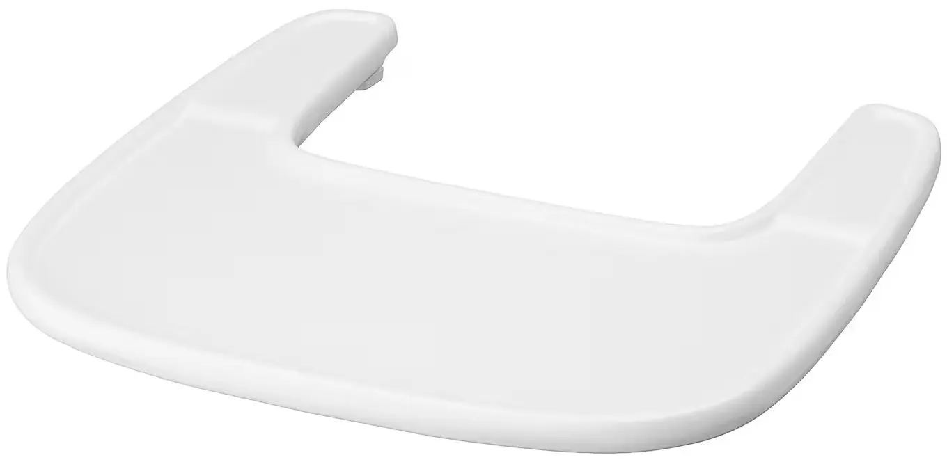 Scaun pentru hranire Ikea Langur inalt/cu tava (Alb) - 10