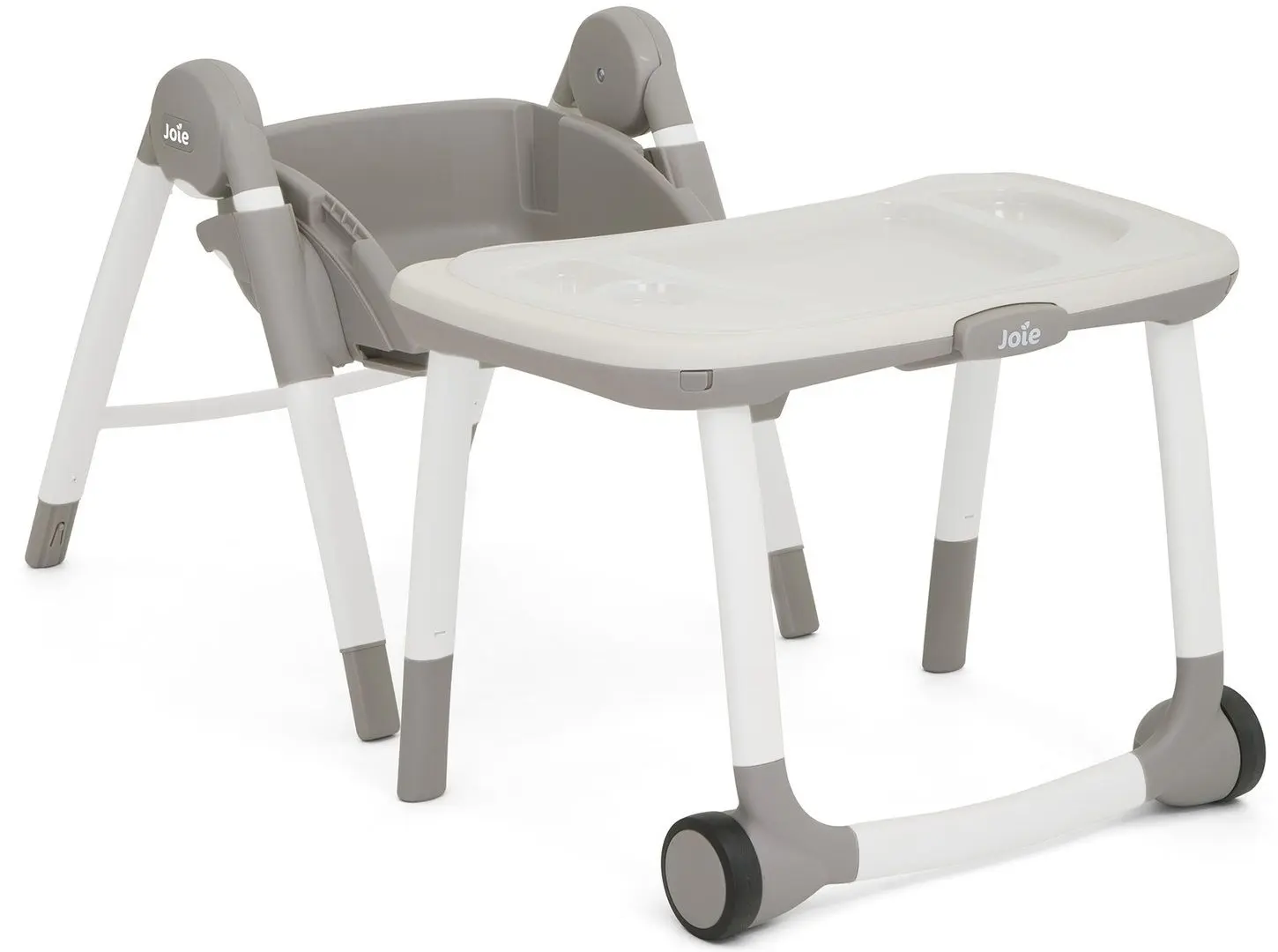 Стульчик для кормления 6в1 Joie Multiply Flowers Forever (Pink/Grey) - 9