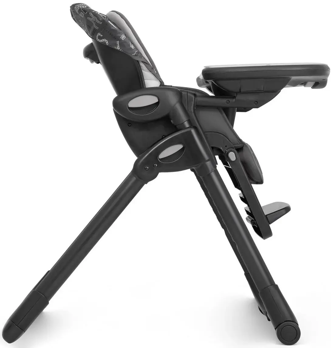 Стульчик для кормления Joie Mimzy Recline ABC (Charcoal) - 3