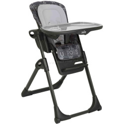 Стульчик для кормления Joie Mimzy Recline ABC (Charcoal)
