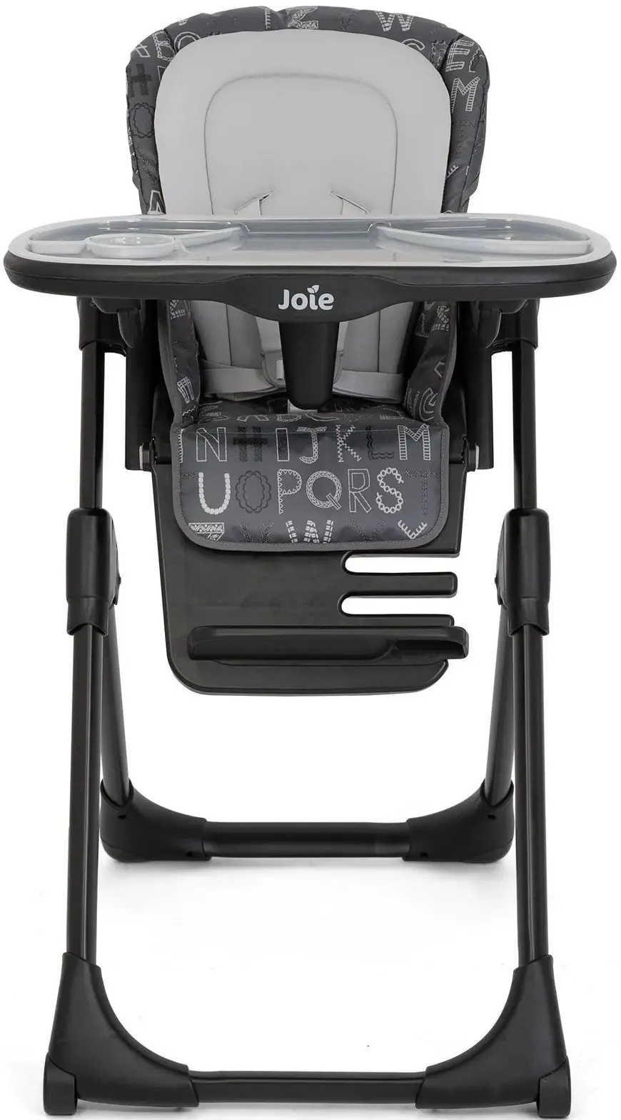 Стульчик для кормления Joie Mimzy Recline ABC (Charcoal) - 2