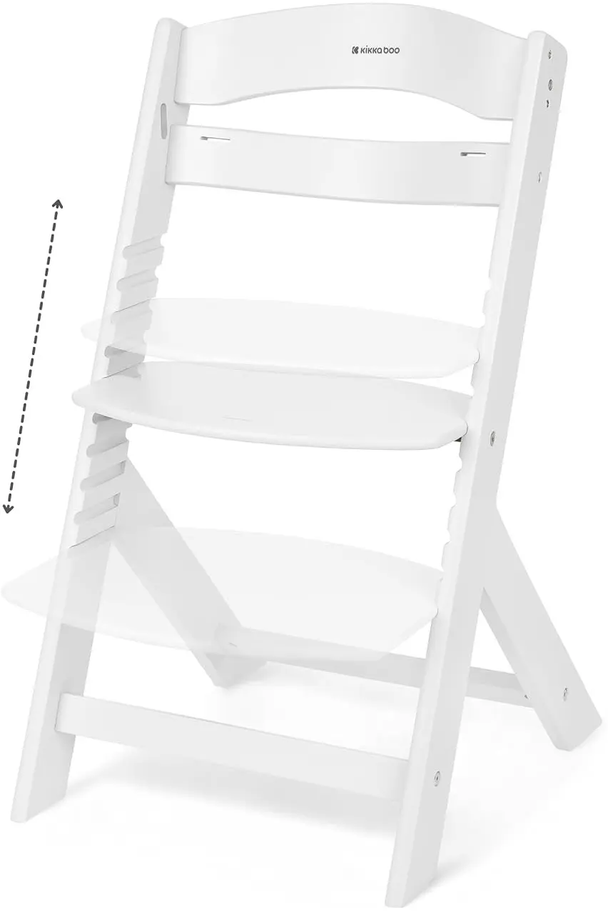 Стул для кормления Kikka Boo Nordy (White) - 4