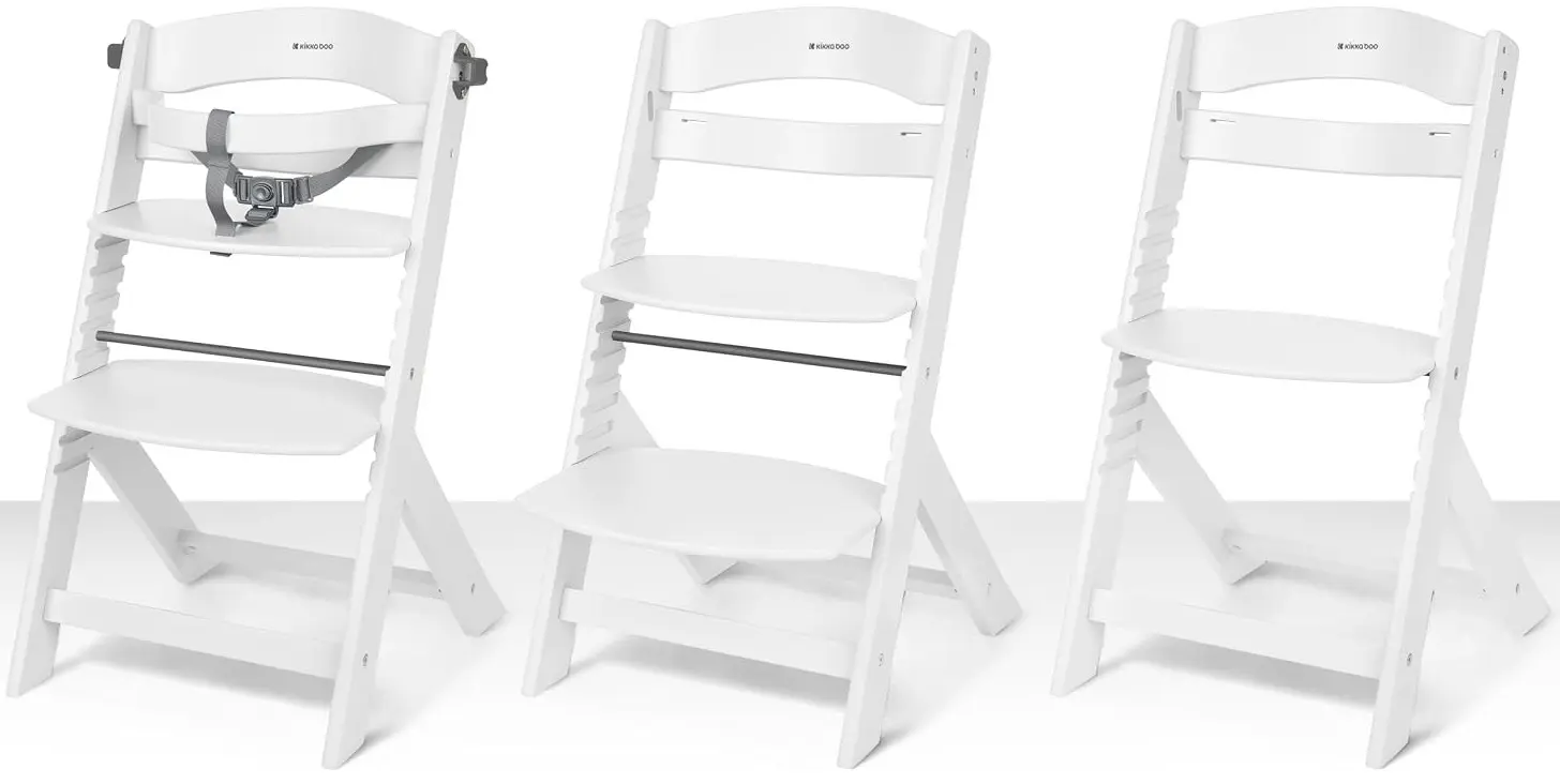 Стул для кормления Kikka Boo Nordy (White) - 5