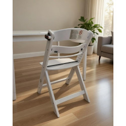 Стул для кормления Kikka Boo Nordy (White) Thumb