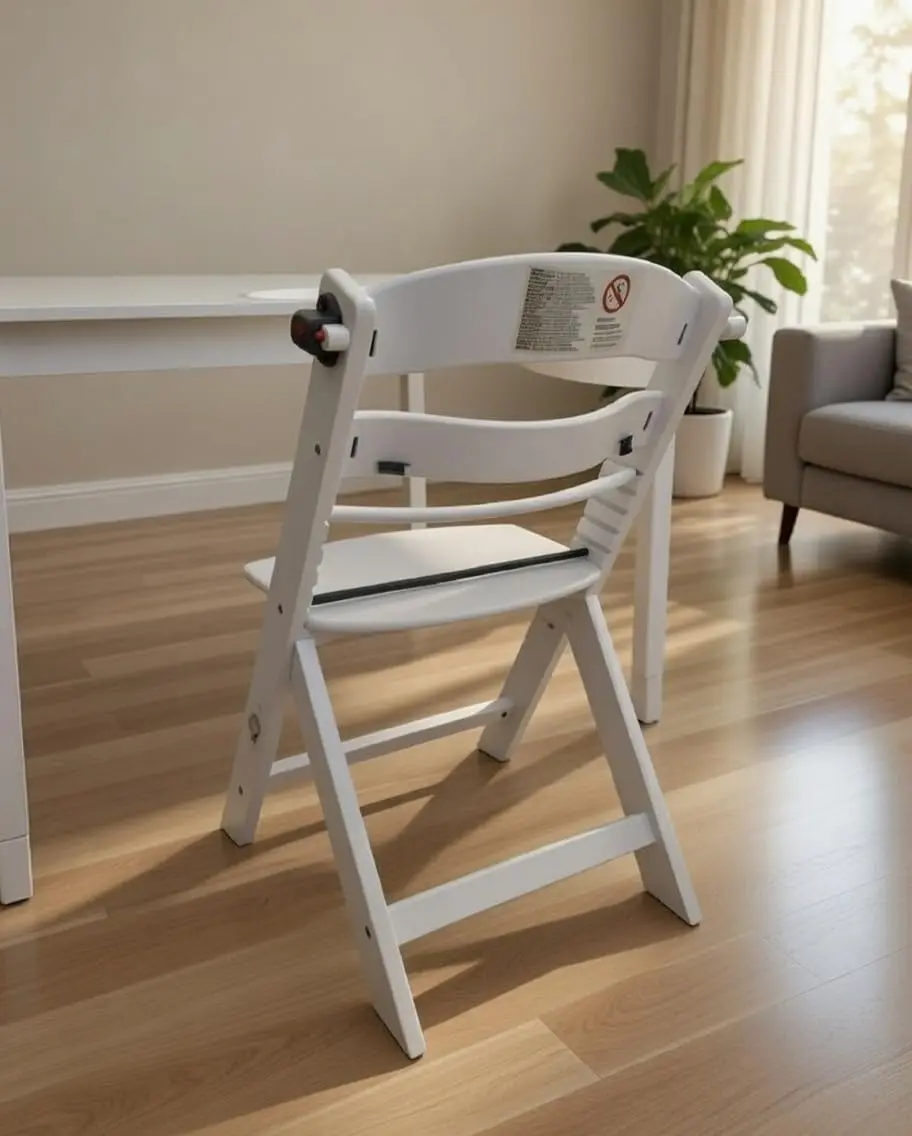 Стул для кормления Kikka Boo Nordy (White) - 6