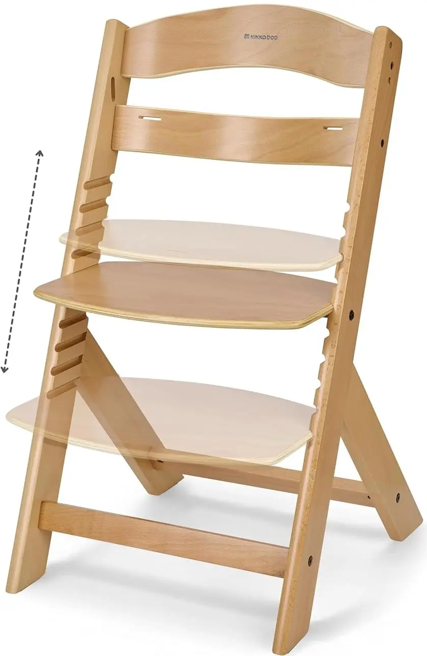 Стул для кормления KikkaBoo Nordy (Wood) - 4