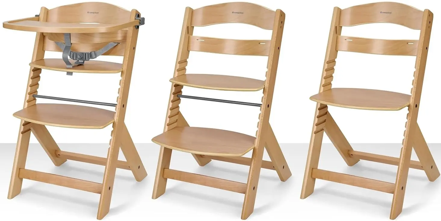 Стул для кормления KikkaBoo Nordy (Wood) - 5