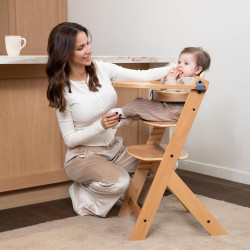 Стул для кормления KikkaBoo Nordy (Wood) Thumb