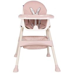 Стульчик для кормления 2в1 Kikka Boo Brie (Pink)