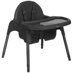 Scaun pentru hranire 2in1 Kikka Boo Jammy (Black) Thumb