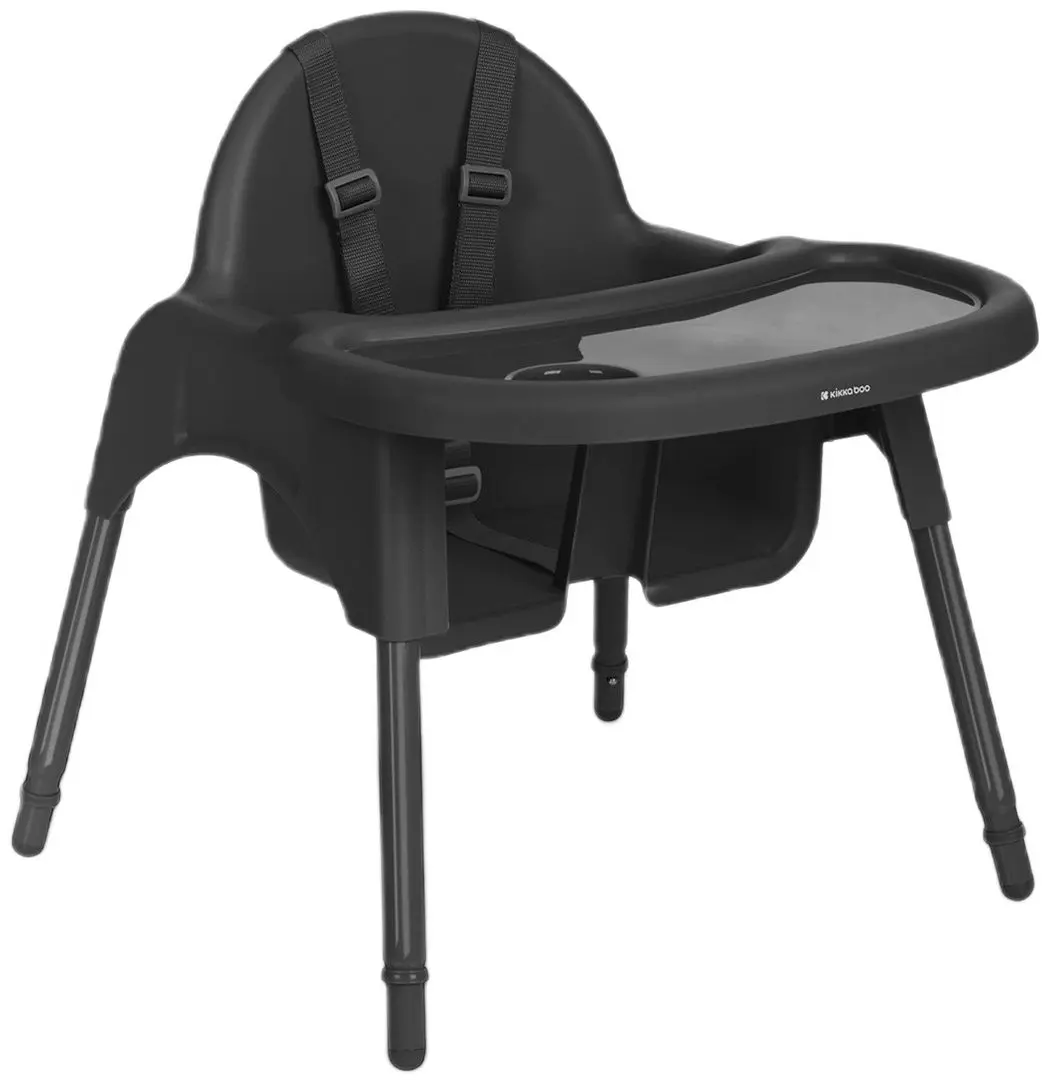 Scaun pentru hranire 2in1 Kikka Boo Jammy (Black)