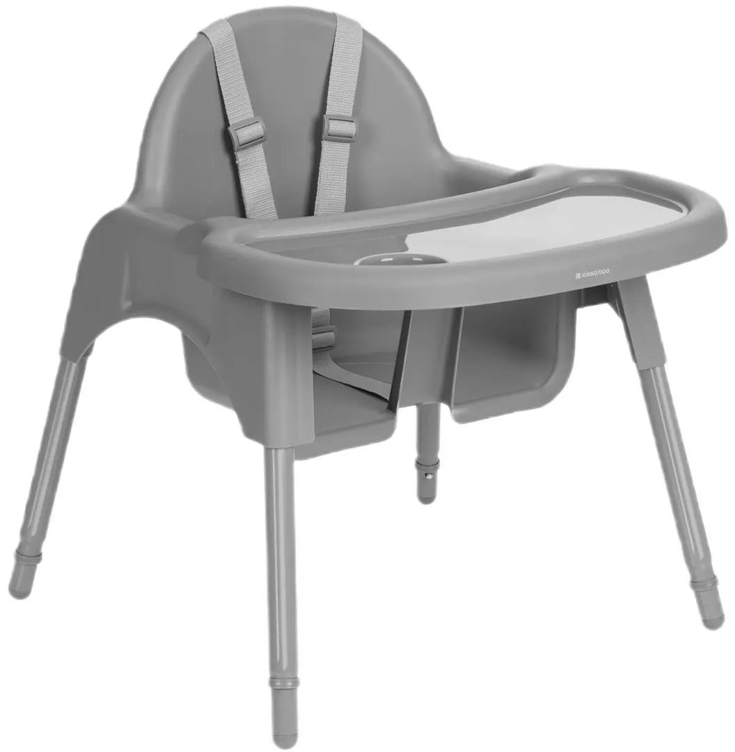 Scaun pentru hranire 2in1 Kikka Boo Jammy (Grey)