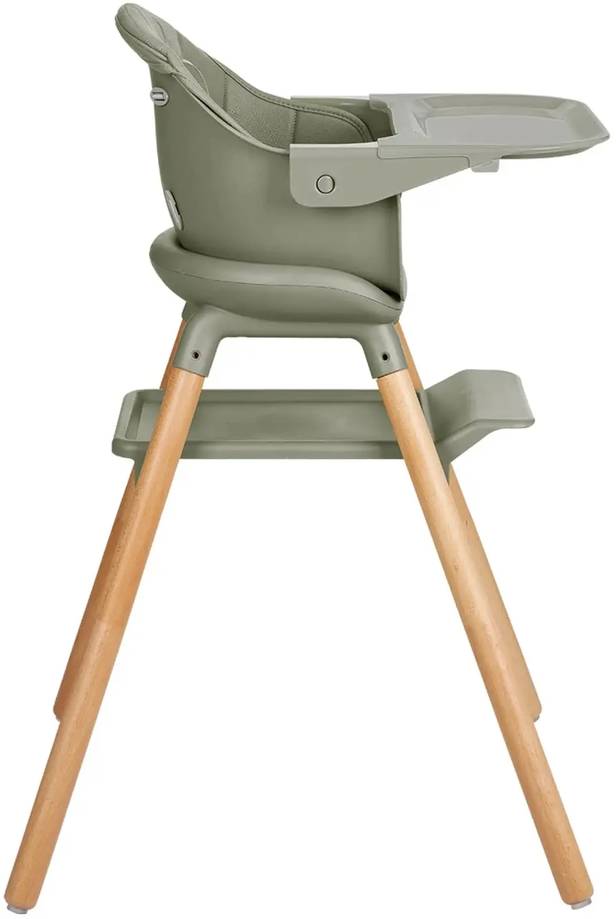 Scaun pentru hranire 6in1 Kikka Boo Woody (Army Green)