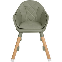 Scaun pentru hranire 6in1 Kikka Boo Woody (Army Green) Thumb