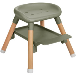 Scaun pentru hranire 6in1 Kikka Boo Woody (Army Green) Thumb