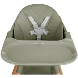 Scaun pentru hranire 6in1 Kikka Boo Woody (Army Green) Thumb