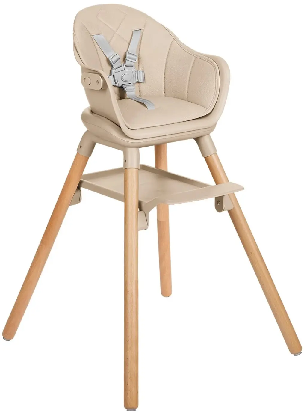Стульчик для кормления 6в1 Kikka Boo Woody (Beige)