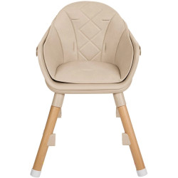 Стульчик для кормления 6в1 Kikka Boo Woody (Beige) Thumb
