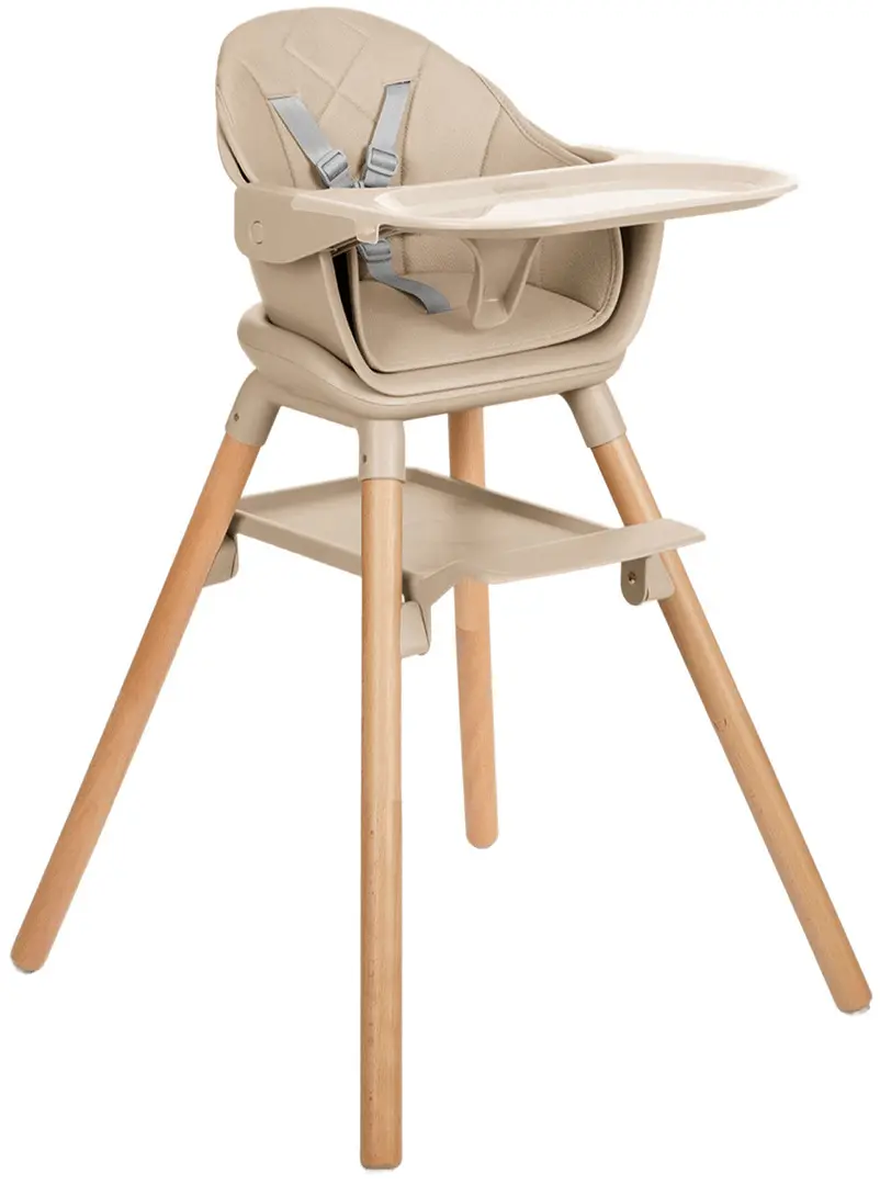 Стульчик для кормления 6в1 Kikka Boo Woody (Beige)
