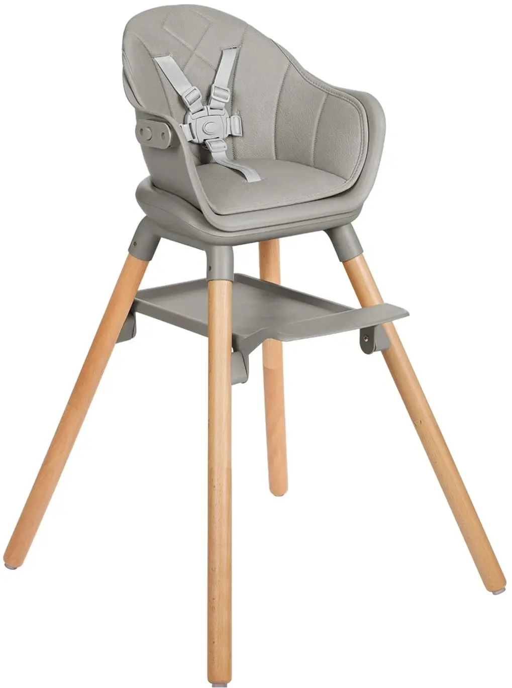 Scaun pentru hranire 6в1 Kikka Boo Woody (Grey)