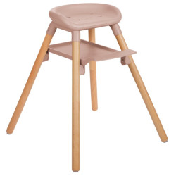 Стульчик для кормления 6в1 Kikka Boo Woody (Pink) Thumb