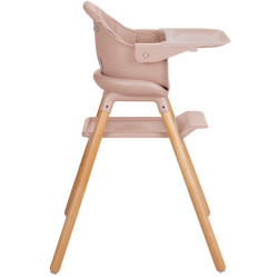 Стульчик для кормления 6в1 Kikka Boo Woody (Pink) Thumb