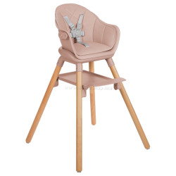 Scaun pentru hranire 6in1 Kikka Boo Woody (Pink)